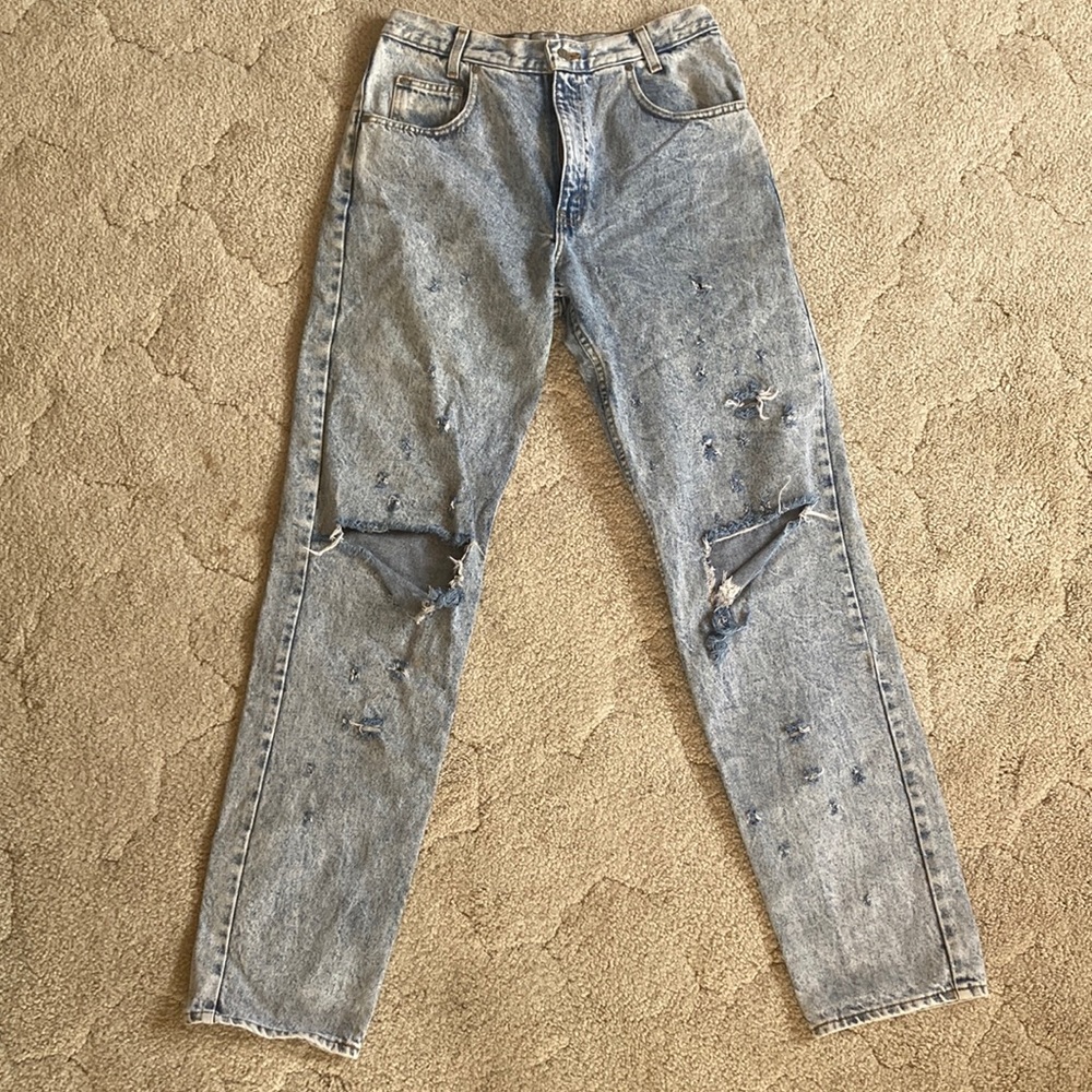 Vintage Ripped Arizona Jeans 31x34 Excellent Condition